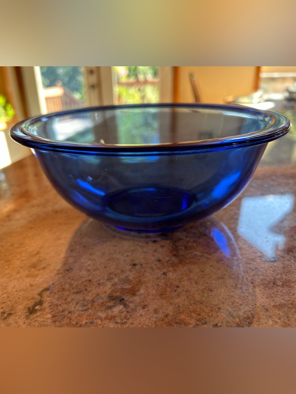 Pyrex #323 Cobalt Blue Glass Nesting Mixing Bowl 1.5Qt/Liter No chips